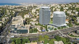 הדמיית הפרויקט באחוזה, צילום: משרד גורדון אדריכלים ומתכנני ערים